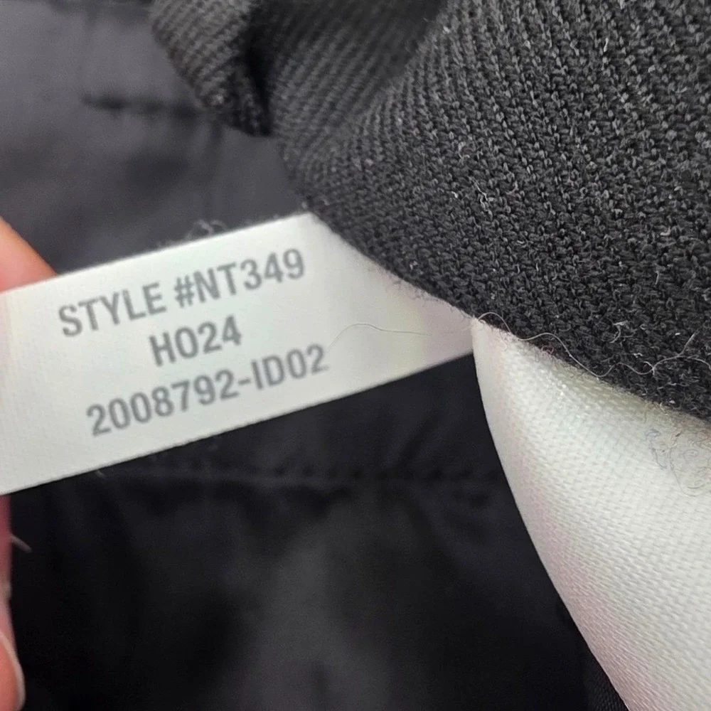 MADEWELL THE HARLOW SUPERWIDE LEG TROUSER PANTS WOMENS SIZE 4 TALL BLACK PLEATED - Picture 15 of 16